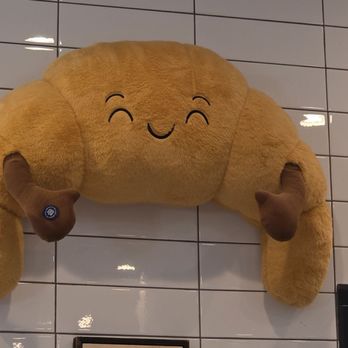 Paris Baguette - Super hume croissant stuffed character. - Bakeries Near Me - Temecula, California
