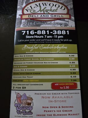 Menu photo 1 Elmwood Market Buffalo, NY Menu photo 1 Elmwood Market Buffalo, NY