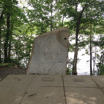 Belle Isle - Belle Isle plaque - Parks Near Me - Richmond, Virginia