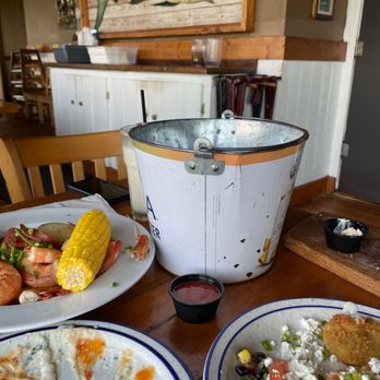 Dockside Restaurant - a pot of food on a table - Seafood Near Me - Beaufort, South Carolina