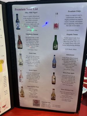 Menu photo 1 Hanami Sushi Auburn, CA