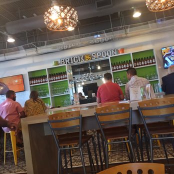 Brick & Spoon Mobile - The bar area - Southern Near Me - Mobile, Alabama