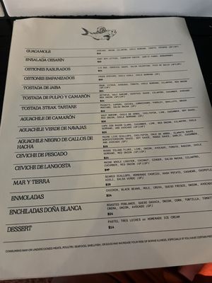 Menu photo 5 Quique Crudo New York, NY Menu photo 5 Quique Crudo New York, NY