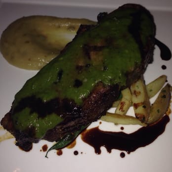Naschmarkt - Campbell - New york steak...the green sauce has a kick to it! Delicious!! - Austrian Near Me - Campbell, California Naschmarkt - Campbell - New york steak...the green sauce has a kick to it! Delicious!! - Austrian Near Me - Campbell, California