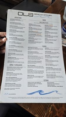 Menu photo 3 Ola Mexican Kitchen Huntington Beach, CA Menu photo 3 Ola Mexican Kitchen Huntington Beach, CA