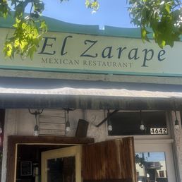 Front of El Zarape in University Heights Front of El Zarape in University Heights
