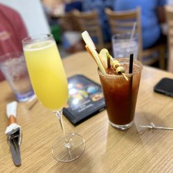 Sunrise Cafe - Mimosa and Bloody Mary
