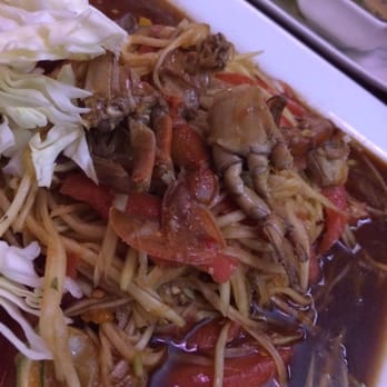 Pho Thai Lao Kitchen - Som Tum Papaya Salad with crab - Thai Near Me - Maywood, New Jersey