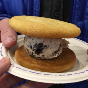 Insomnia Cookies - Sugar cookie wich with cookies and cream - Desserts Near Me - Tucson, Arizona Insomnia Cookies - Sugar cookie wich with cookies and cream - Desserts Near Me - Tucson, Arizona