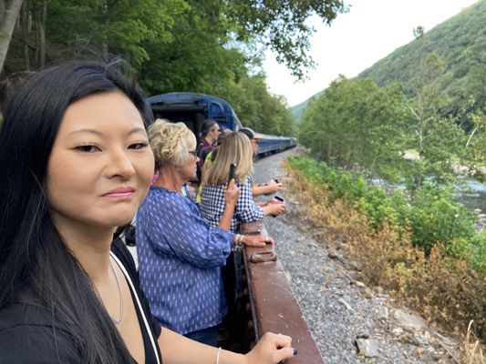Potomac Eagle Scenic Railroad by null