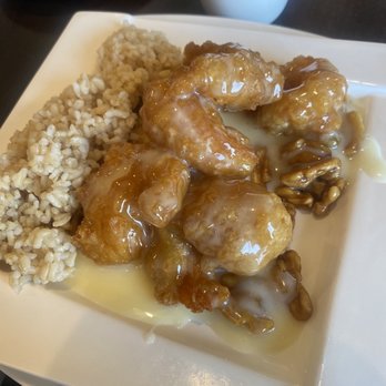 Sticky Rice - Walnut pineapple shrimp - Chinese Near Me - Fairfield, California Sticky Rice - Walnut pineapple shrimp - Chinese Near Me - Fairfield, California