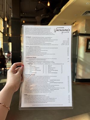 Menu photo 2 Varasano's Pizzeria Atlanta, GA Menu photo 2 Varasano's Pizzeria Atlanta, GA