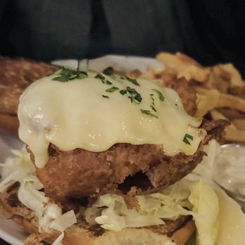 Semolina Kitchen & Bar - the huge cod sandwich - Pizza Near Me - Medford, Massachusetts Semolina Kitchen & Bar - the huge cod sandwich - Pizza Near Me - Medford, Massachusetts