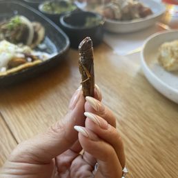 The cricket on the side