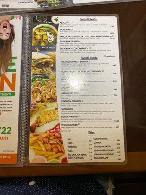Menu photo 5 El Colombiano Sunrise, FL Menu photo 5 El Colombiano Sunrise, FL