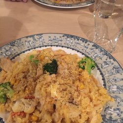 Restaurang Asien - Chicken with fried rice