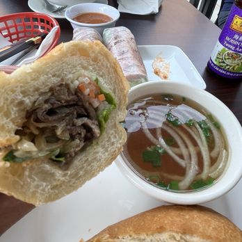 Phology Noodle House - Banh Mi pho dip sandwich juicy and savory - Vietnamese Near Me - Chula Vista, California Phology Noodle House - Banh Mi pho dip sandwich juicy and savory - Vietnamese Near Me - Chula Vista, California