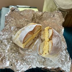 The Bagelry - On a gluten-free bagel (Udi's).