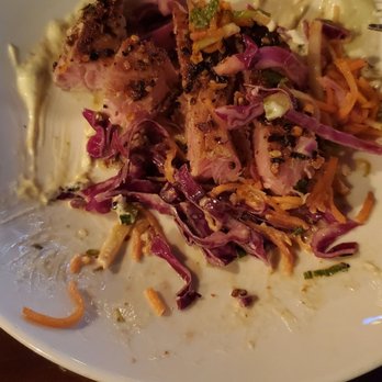 Brunson's Pub - This was 1/2 way thru the Tuna appetizer as my meal.  Love the atmosphere, lists of cramy gosh the food doesn't disappoint. - Burgers Near Me - Saint Paul, Minnesota