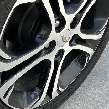 Maaco Auto Body Shop & Painting - Overspray on rims - Body Shops Near Me - San Bernardino, California Maaco Auto Body Shop & Painting - Overspray on rims - Body Shops Near Me - San Bernardino, California