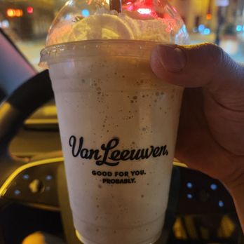 Van Leeuwen Ice Cream - Sicilian pistachio milkshake - Ice Cream & Frozen Yogurt Near Me - Chicago, Illinois Van Leeuwen Ice Cream - Sicilian pistachio milkshake - Ice Cream & Frozen Yogurt Near Me - Chicago, Illinois