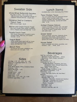 Menu photo 3 The Biscuit Holland, MI