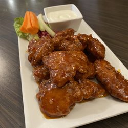The Good Life Cafe - Boneless sweet chili wings! $14.75