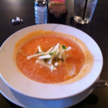Railway Cafe - Chilled local melon soup also has sprouts, jicama, & onion--stuff I never knew could go together--but wonderful! - Caterers Near Me - Athens, Texas