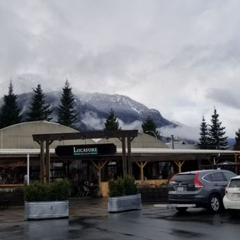 The Locavore - a mountain range in the background - Food Trucks Near Me - Squamish, British Columbia