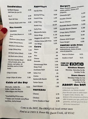 Menu photo 1 Diamond Dot Market Queen Creek, AZ Menu photo 1 Diamond Dot Market Queen Creek, AZ