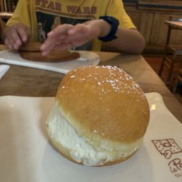 French cream donut French cream donut