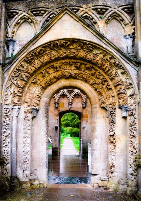 Glastonbury Abbey by null