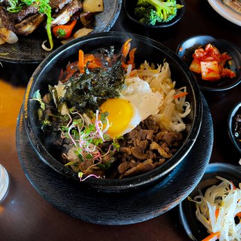 Arario - Dol Sot Hot Pot BibimBop with Beef - Korean Near Me - Reno, Nevada