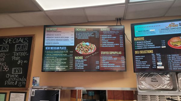 Menu photo 1 Little Anita's Albuquerque, NM