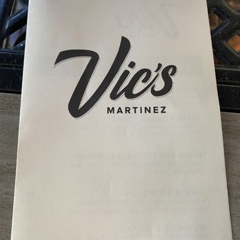 Vic's - Menu cover - Breakfast & Brunch Near Me - Martinez, California Vic's - Menu cover - Breakfast & Brunch Near Me - Martinez, California