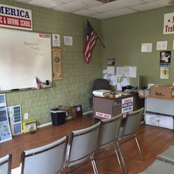 Traffic school classroom