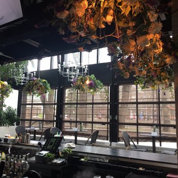 Kampaï Garden - a view of a restaurant from the bar - Beer Bar Near Me - Montreal, Quebec
