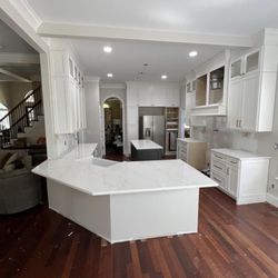 Silver Stone Countertops - Kitchen