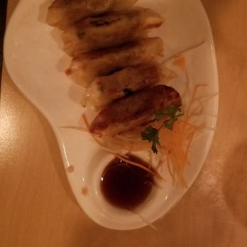 Ota-Ya - Pork fried Gyoza. Very tasty and slightly charred as it should be.Star Child eats pork. Loved these! - Japanese Near Me - Lambertville, New Jersey