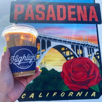Highlight Coffee - Mural @jaycee_eats_la - Coffee & Tea Near Me - Pasadena, California