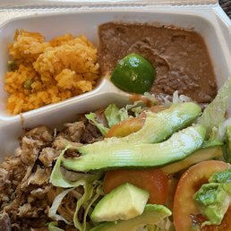 Carnitas plate Carnitas plate