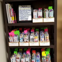Selection of bookmarks.