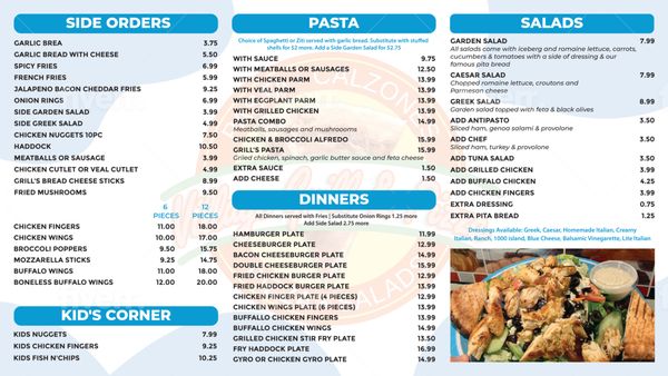 Menu photo 1 Village Grill & Pizzeria Athol, MA Menu photo 1 Village Grill & Pizzeria Athol, MA