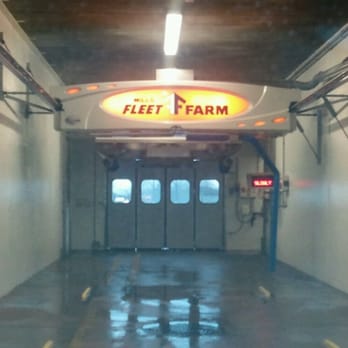 Fleet Farm - About to enter the carwash - Department Stores Near Me - Stevens Point, Wisconsin
