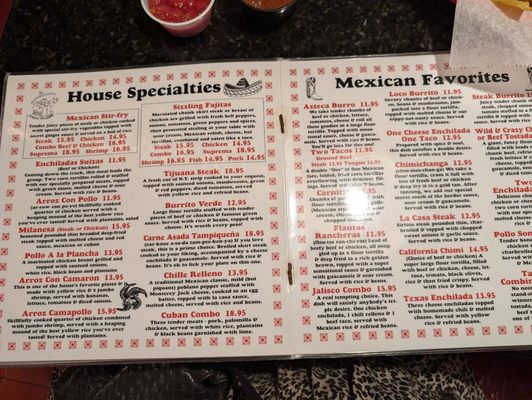 Menu photo 2 El Paso II Hollywood, FL Menu photo 2 El Paso II Hollywood, FL