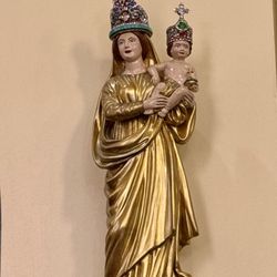 Our Lady of Guadalupe Chapel - Our Lady of Succor Adorned with NOLA styled crown