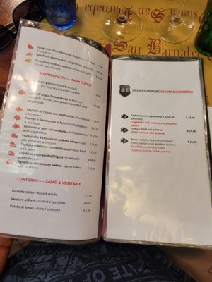 Menu photo 5 L'Osteria San Barnaba Venezia, VE
