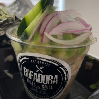 La Bufadora Baja Grill - Fish Ceviche to Go (Fish or Crab) - Mexican Near Me - Montebello, California La Bufadora Baja Grill - Fish Ceviche to Go (Fish or Crab) - Mexican Near Me - Montebello, California