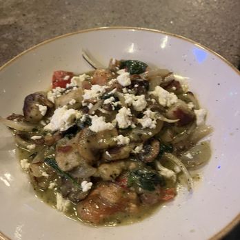 Monkeypod Kitchen - Kale & Wild Hamakua Mushroom Gnocchi - New American Near Me - Lahaina, Hawaii