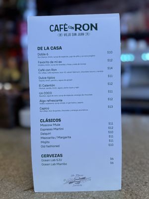 Café con Ron by null
